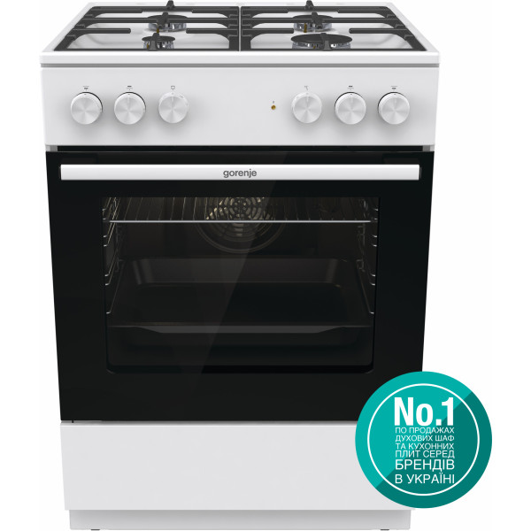 Фото - Плита газова Gorenje GK 6A40 WFFM