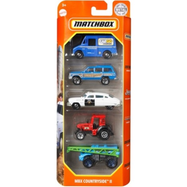 Фото - Автотранспорт Matchbox Подарочный набор автомобилей новый (5 шт.) (C1817)