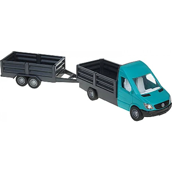 Фото - Автотранспорт Tigres "Mercedes-Benz Sprinter" бортовий з причепом Ціан (39668)