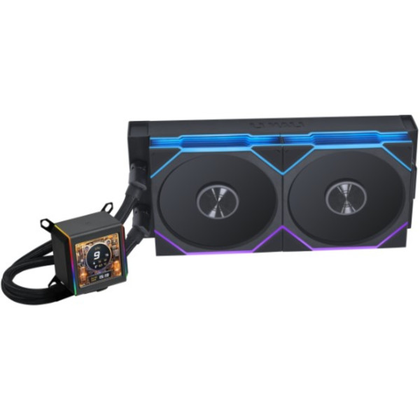 Фото - Водяна система охолодження Lian Li Galahad GA II LCD TL 280 Black (G89.GA2ALCD28TLB.00)