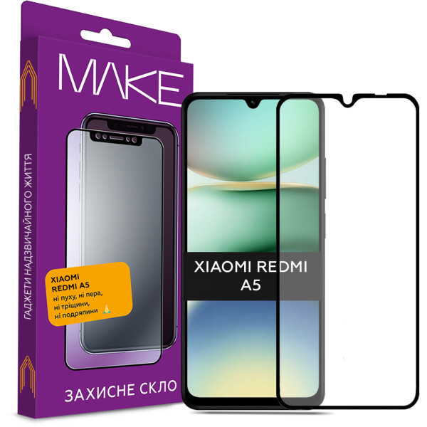 Фото - Захисне скло для смартфону MAKE Xiaomi Redmi A5 (MGF-XRA5)