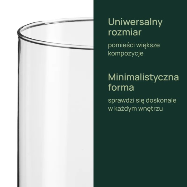 Фото - Ваза GLASSET LUCA 29.5X15.8 см (35940)