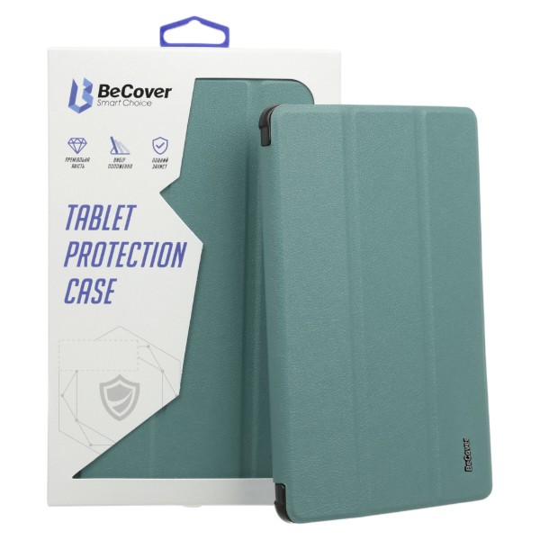 Фото - Чехол для планшета BeCover Tri Fold Soft TPU с креплением Apple Pencil for Apple iPad Air 4 10.9 2020/2022 Green (706750)