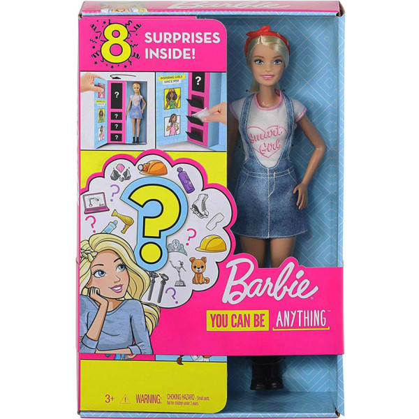 Фото - Кукла-сюрприз Barbie Набор Профессия-сюрприз обновл.(GLH62)