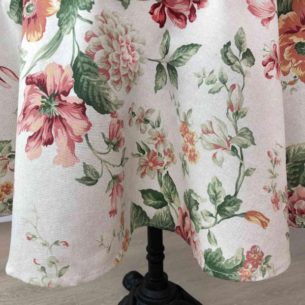 Фото - Скатерть круглая Прованс Глория Роза D136 см (022111)