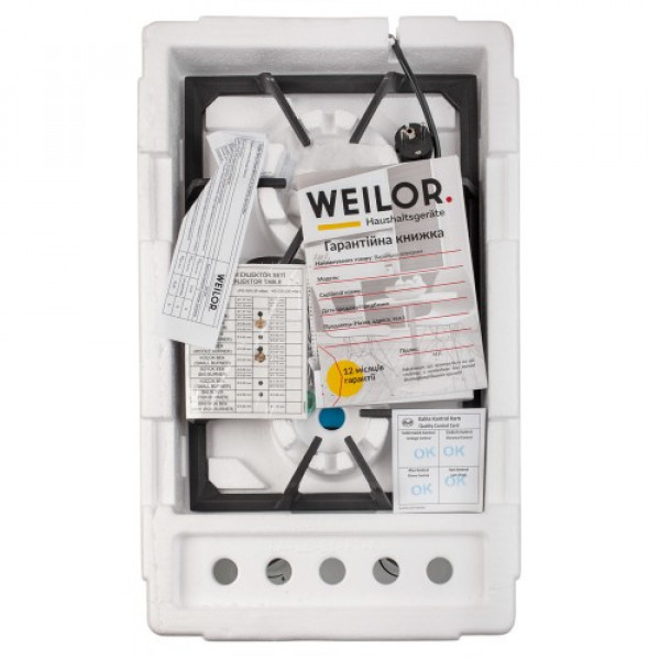 Фото - Варильна поверхня Domino Weilor GM 304 WH