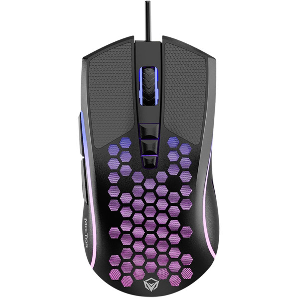 Фото - Мышь проводная игровая Meetion GM15 USB Black (MT-GM015-A) Фото - Мышь проводная игровая Meetion GM15 USB Black (MT-GM015-A)