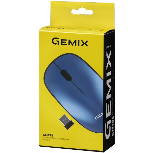 Фото - Миша бездротова Gemix GM195 Blue
