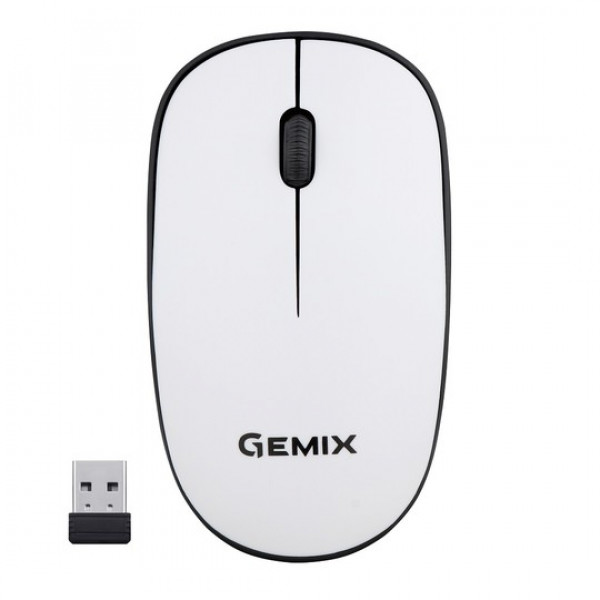 Фото - Миша бездротова Gemix GM195 Wireless White (GM195Wh)