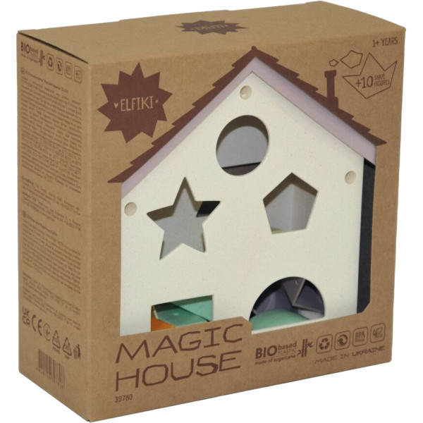 Фото - Сортер ELFIKI Магічний будинок (39780)
