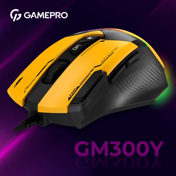 Фото - Миша дротова ігрова GamePro GM300Y