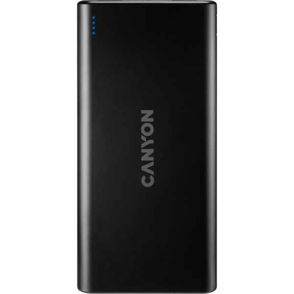 Фото - Батарея мобільна Canyon 10000mAh Black (CNE-CPB1006B)