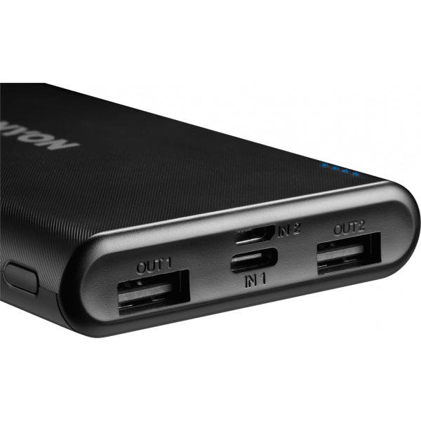 Фото - Батарея мобільна Canyon 10000mAh Black (CNE-CPB1006B)