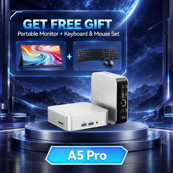 Фото - Неттоп GEEKOM A5PRO (GMA5PROR77730U-16512-EU)