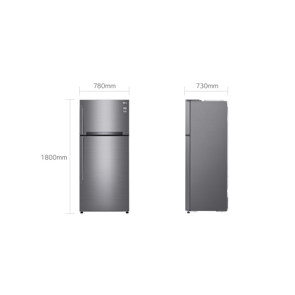 Фото - Холодильник LG GN-H702HMHZ