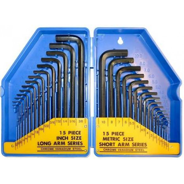 Фото - Ключ шестигранний S&R 30 шт. (365532030)