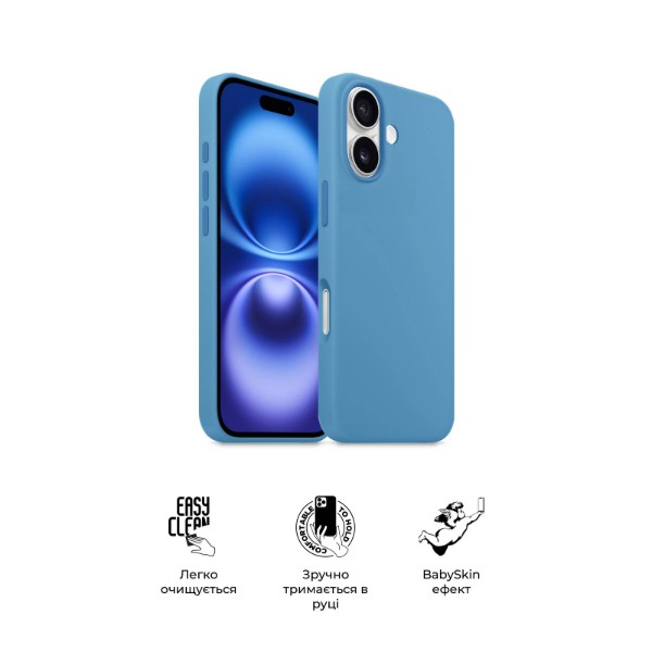 Фото - Чохол для смартфону Armorstandart ICON2 Case for Apple iPhone 16 Plus Capri Blue (ARM79633)