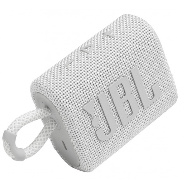 Фото - Портативная акустика JBL GO 3 White (JBLGO3WHT)