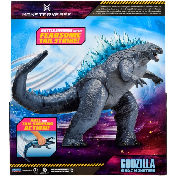 Фото - Фигурка животного Godzilla vs. Kong ГОДЗИЛЛА ГИГАНТ ГОТОВА К БОЮ (28 см) (35921N)