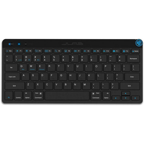 Фото - Клавіатура + миша бездротова JLab Go Work Black (IEUKMGOBUNDLE4)