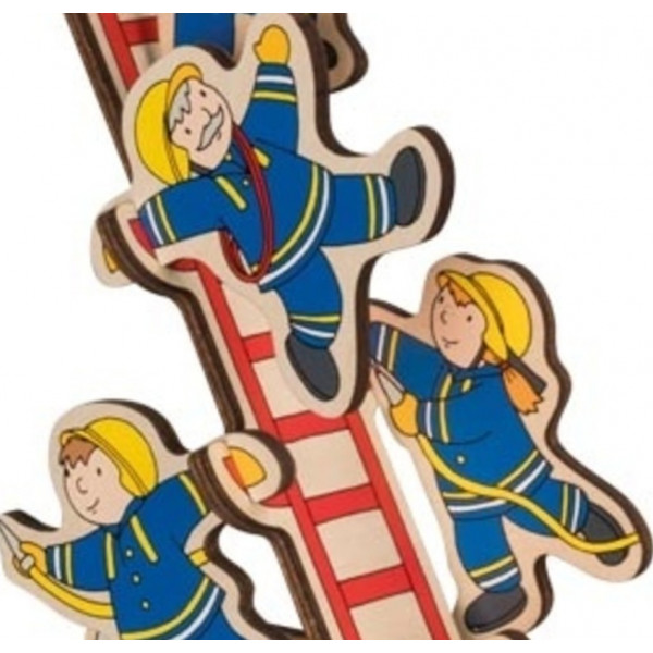 Фото - Пазли (3-4 роки) goki Пожежна команда, вертикальний (57471G)