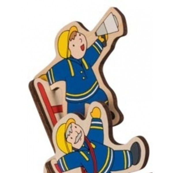 Фото - Пазли (3-4 роки) goki Пожежна команда, вертикальний (57471G)