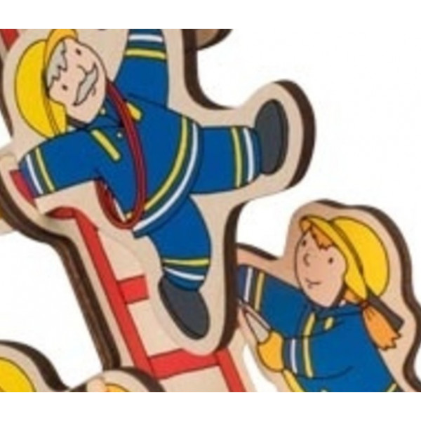 Фото - Пазли (3-4 роки) goki Пожежна команда, вертикальний (57471G)