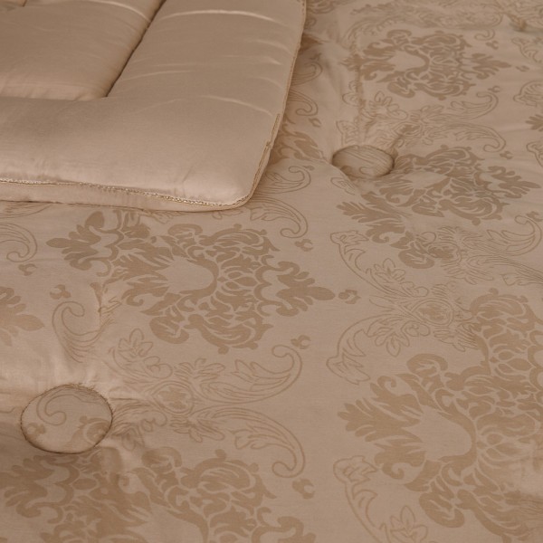 Фото - Одеяло демисезонное двуспальное евро MirSon Eco-Soft №1552 Ferrero Gold 200x220 см (2200011171395)