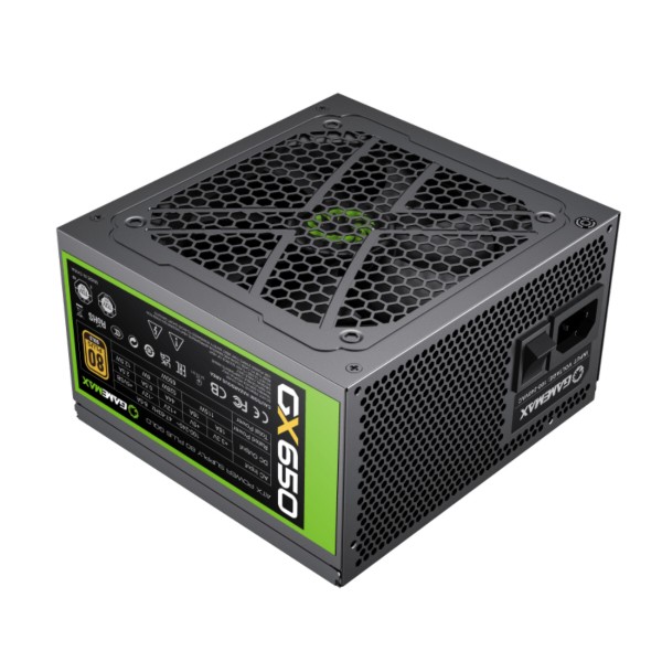 Фото - Блок живлення для ПК Gamemax 650W 80 Gold (GX-650 Modular)