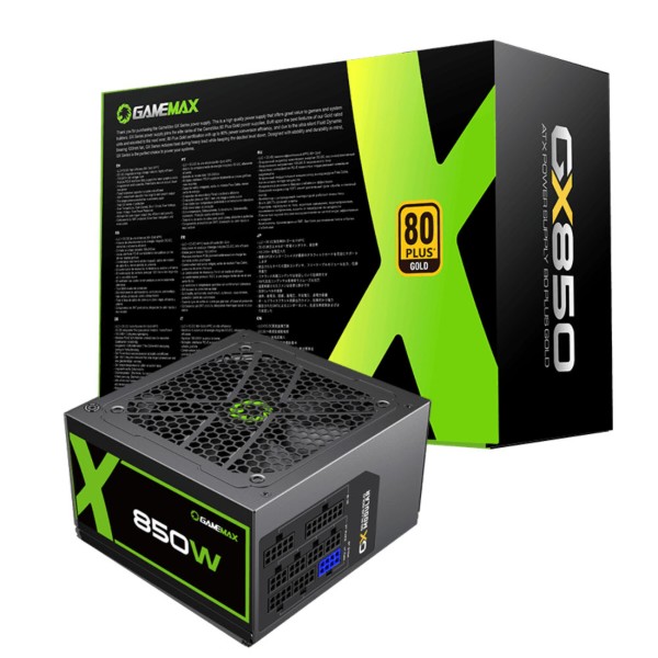 Фото - Блок питания для ПК Gamemax 850W 80 Gold (GX-850 Modular)