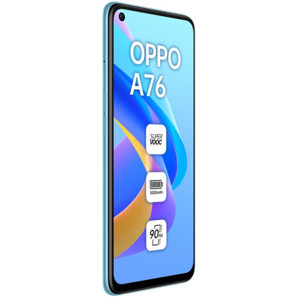 Фото - Смартфон OPPO A76 4/128Gb Blue