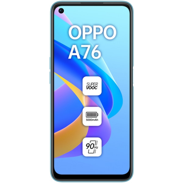 Фото - Смартфон OPPO A76 4/128Gb Blue