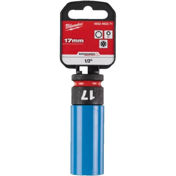Фото - Торцевая головка Milwaukee 1/2" AUTO 17 мм (4932493371)