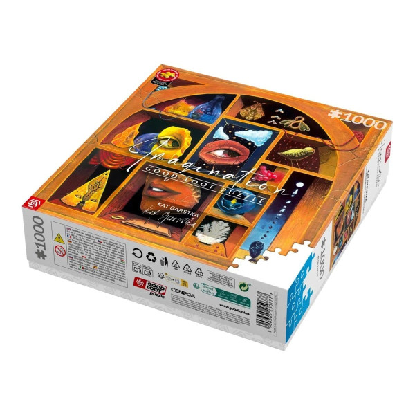 Фото - Пазлы (8+) Good Loot Imagination: Kat Garstka  The Oneironaut's Collection II 1000 шт. (5908305250777)