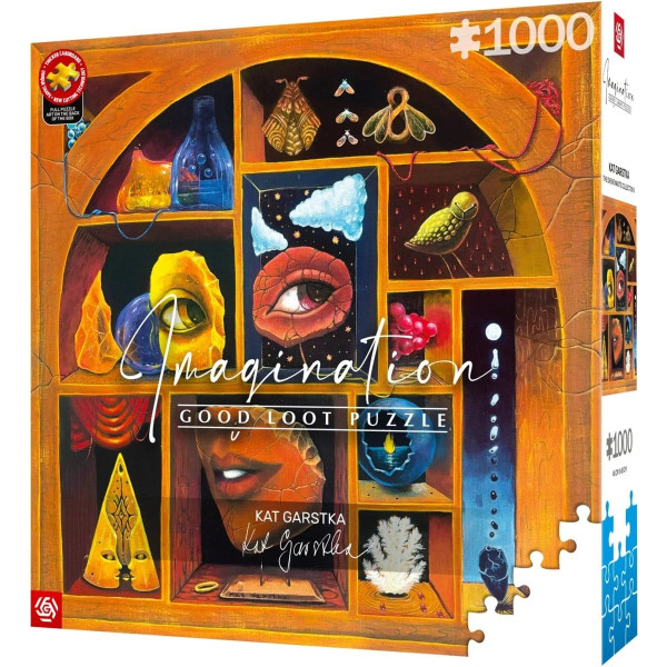 Фото - Пазлы (8+) Good Loot Imagination: Kat Garstka  The Oneironaut's Collection II 1000 шт. (5908305250777)