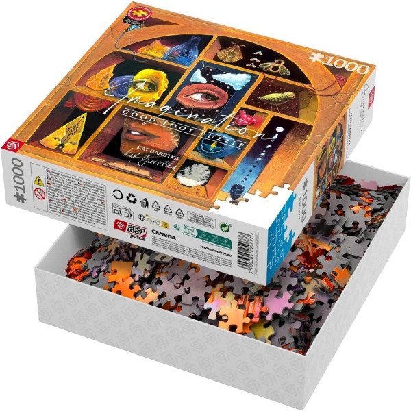 Фото - Пазлы (8+) Good Loot Imagination: Kat Garstka  The Oneironaut's Collection II 1000 шт. (5908305250777)