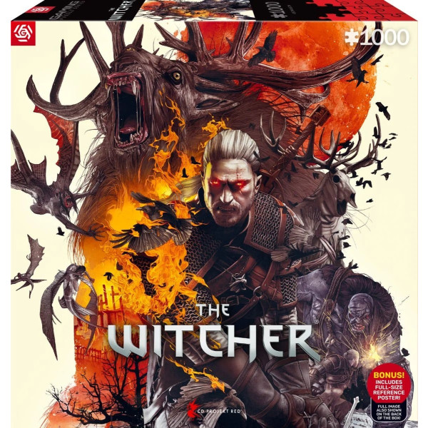Фото - Пазли (8 +) Good Loot The Witcher Monsters 1000 шт. (5908305250210)