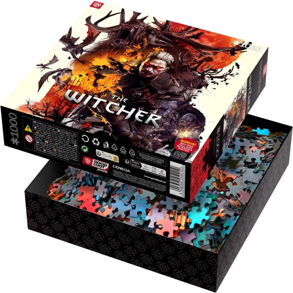 Фото - Пазли (8 +) Good Loot The Witcher Monsters 1000 шт. (5908305250210)