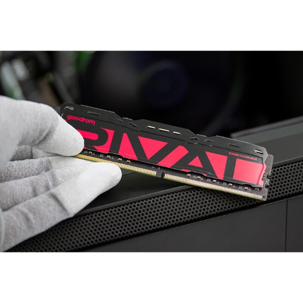 Фото - Пам'ять DDR Goodram DDR4 2x16GB/3200 Rival Radiant Red (GGRRD4-32L16A/32GDC)