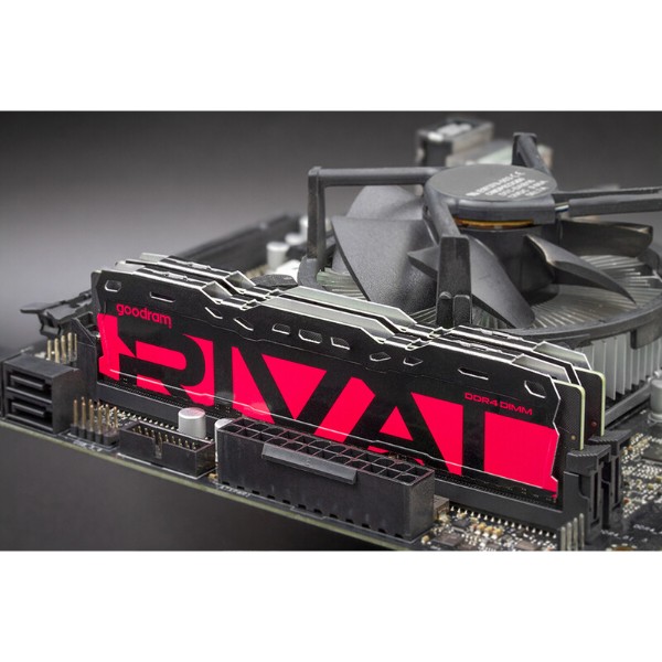 Фото - Пам'ять DDR Goodram DDR4 2x16GB/3200 Rival Radiant Red (GGRRD4-32L16A/32GDC)