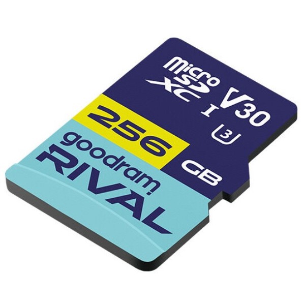 Фото - Карта памяти Goodram RIVAL microSDXC 256GB V30 (UHS I U3)+ ad (GGSM3AA-2560R12)