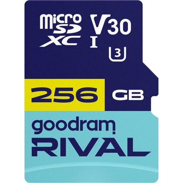 Фото - Карта памяти Goodram RIVAL microSDXC 256GB V30 (UHS I U3)+ ad (GGSM3AA-2560R12)