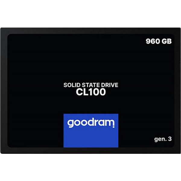 Фото - SSD-накопичувач внутрішній Goodram CL100 960GB GEN.3 2.5" SATAIII 3D TLC (SSDPR-CL100-960-G3)