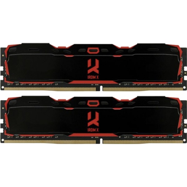 Фото - Память DDR Goodram DDR4 2x8GB/3200 Iridium X Black (IR-X3200D464L16SA/16GDC)