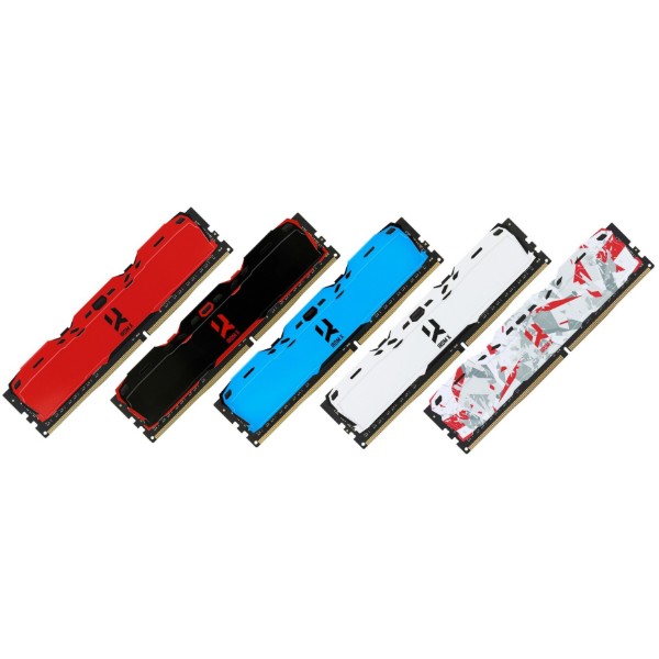 Фото - Память DDR Goodram DDR4 2x8GB/3200 Iridium X Black (IR-X3200D464L16SA/16GDC)