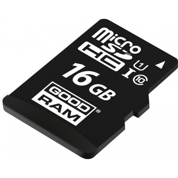 Фото - Карта пам'яті Goodram microSDHC 16GB Class 10 (M1AA-0160R12)