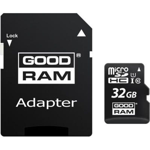 Фото - Карта памяти Goodram microSDHC 32GB Class 10 (M1AA-0320R12)