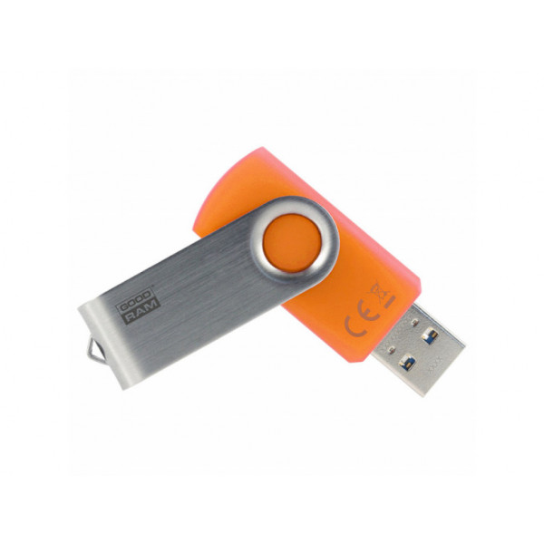 Фото - Флеш USB Goodram UTS3 Twister 16GB USB 2.0 Orange + Logo (UTS2-0160O0BLB)