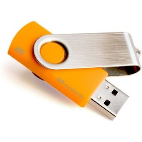 Фото - Флеш USB Goodram UTS3 Twister 16GB USB 2.0 Orange + Logo (UTS2-0160O0BLB)