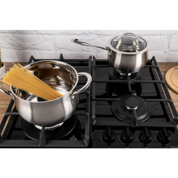 Фото - Духовой шкаф + варочная панель газовая Gorenje BO6735E05B + GTW641EB